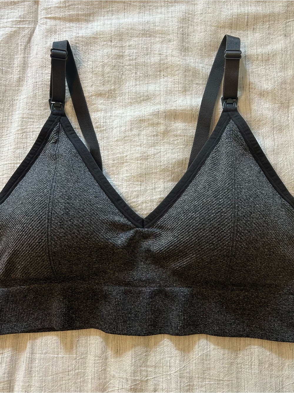 Auden XL Dark Gray Nursing Sports Bra NWOT